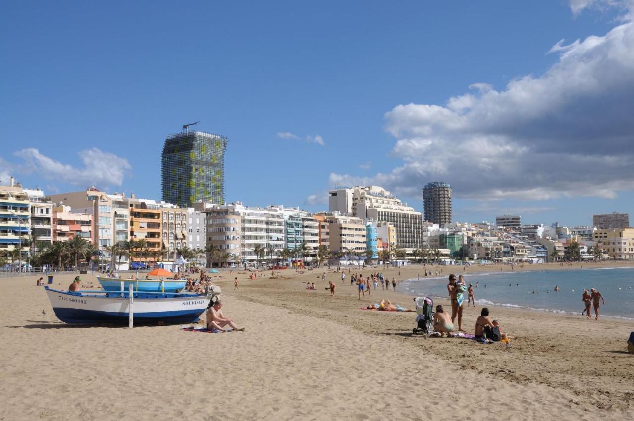 Vista Mar Playa De Las Canteras Las Palmas de Gran Canaria Exteriör bild